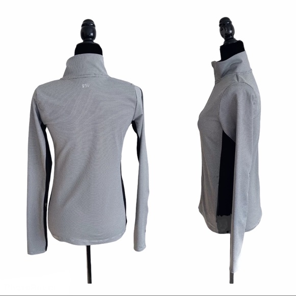 Splits59 Transitional Full Zip Thumbhole Long Sleeve Pocket Jacquard Jacket S - Picture 2 of 10